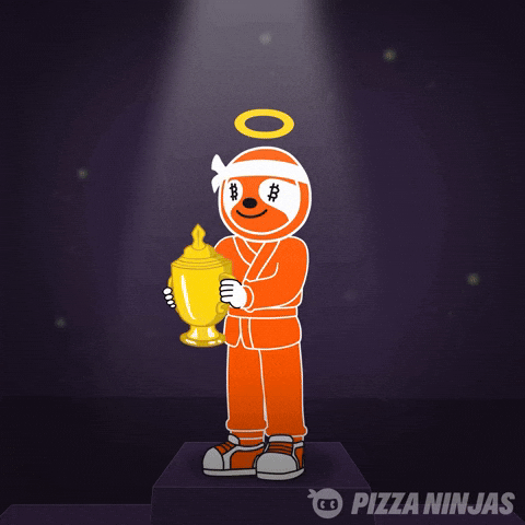 Proud Celebration GIF by Pizza Ninjas