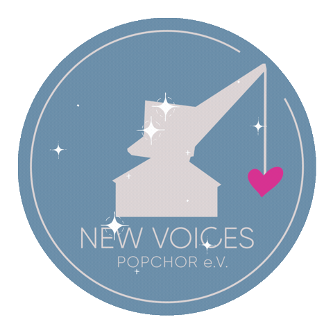 Choir Singing Sticker by newvoiceslg