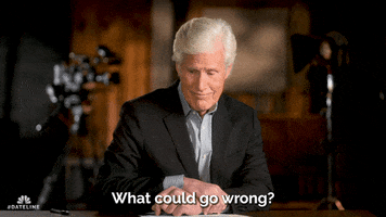 What Could Go Wrong True Crime GIF by Dateline NBC
