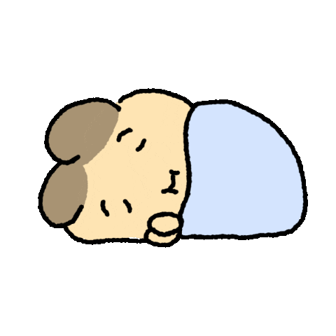 Dede Sleeping Sticker
