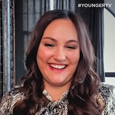 Happy After Show GIF by YoungerTV