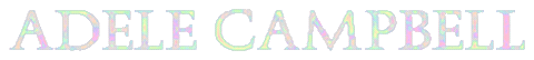 Logo Sticker by Adele Campbell Fine Art