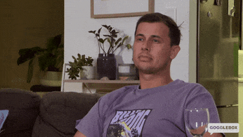 Confused Watching Tv GIF by Gogglebox Australia