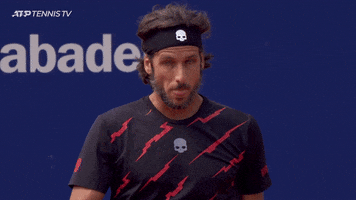 Calm Down Funny Face GIF by Tennis TV