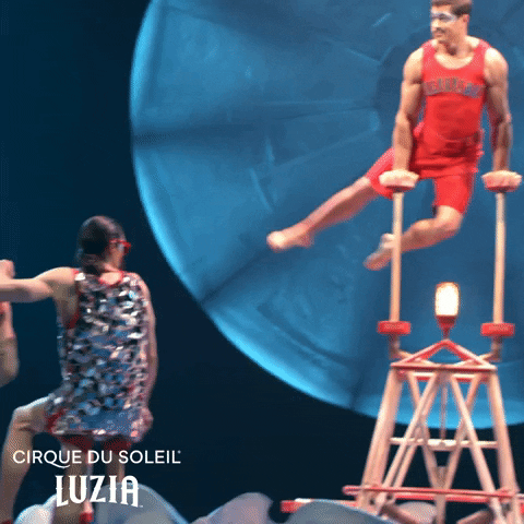 Swing Chilling GIF by Cirque du Soleil