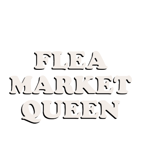 Thrift Fleamarket Sticker by vintagesplendor