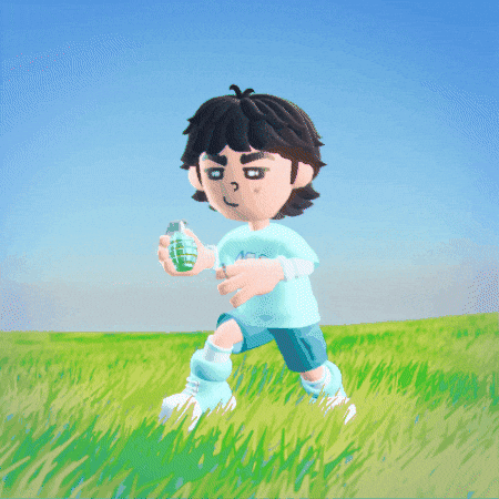 Heads Up Explosion GIF