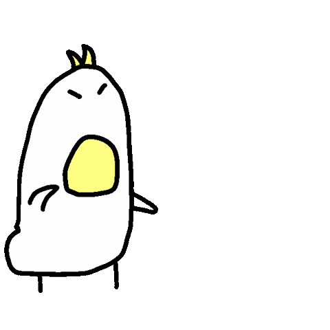 Duck Hit Sticker