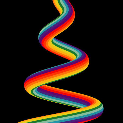 Rainbow Loading Icon GIF