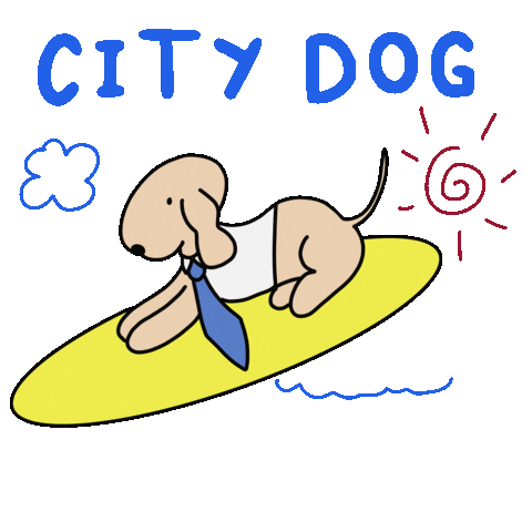 Busydoggie Sticker
