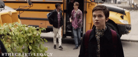 Nervous Cailee Spaeny GIF by The Craft