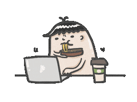 Work Working Sticker