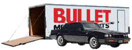 Classic Car Transport Sticker by Bullet Motorsports
