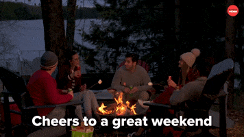 Cheers Weekend GIF by BuzzFeed
