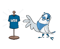 Bird Lamina Sticker