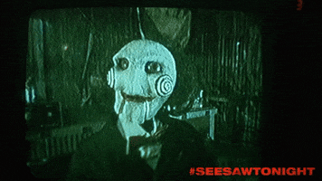 Horror Film Halloween GIF by Saw - 10th Anniversary Re-Release Event
