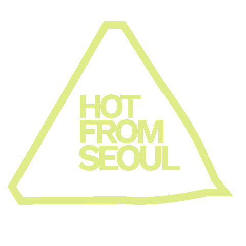 Triangle Seoul Sticker by 3CE Stylenanda