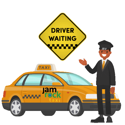 Jam Rock Taxi Sticker