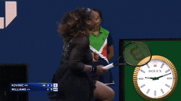 Happy Serena Williams GIF by US Open