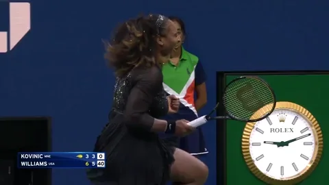 Happy Serena Williams GIF