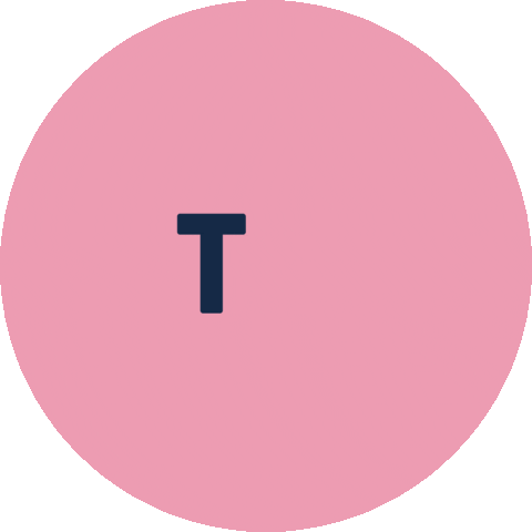 Pink Tips Sticker by Virtuel