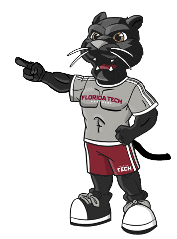 Petethepanther Sticker by Florida Tech
