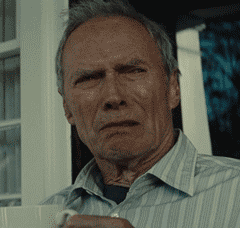 angry clint eastwood GIF