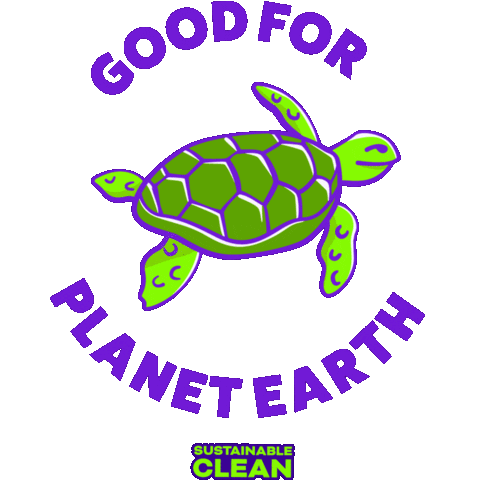 Sustainable Clean Sticker