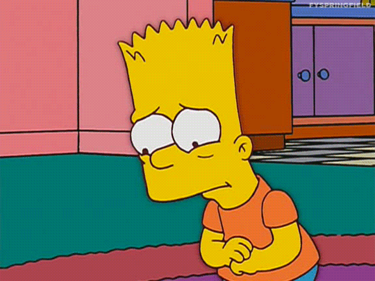 Bart Simpson Crying S Get The Best On Giphy