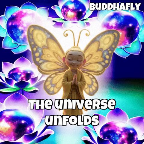 Universe Glow GIF by BuddhaFlyJourney