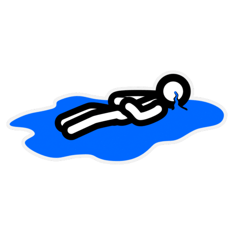 Sad Cry Sticker by Fancy Dots