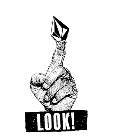 Look Check It Out Sticker by Volcom
