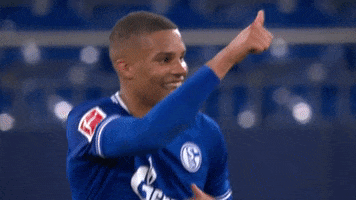 Laugh Thumbs Up GIF by FC Schalke 04