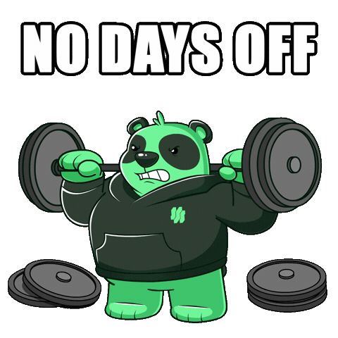 Fitness Working Out Sticker by SuperVerse
