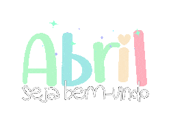 Abril Sticker