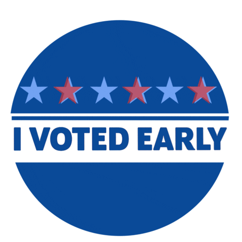 Vote Voting Sticker by Wisconsin Democrats