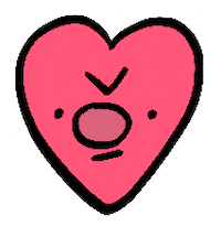 Murisart heart cartoon illustration angry GIF
