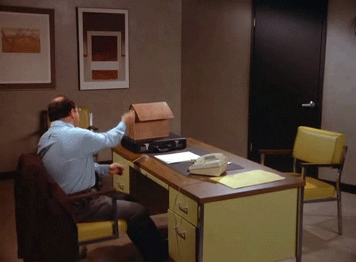 George Costanza Work GIF - Find & Share on GIPHY