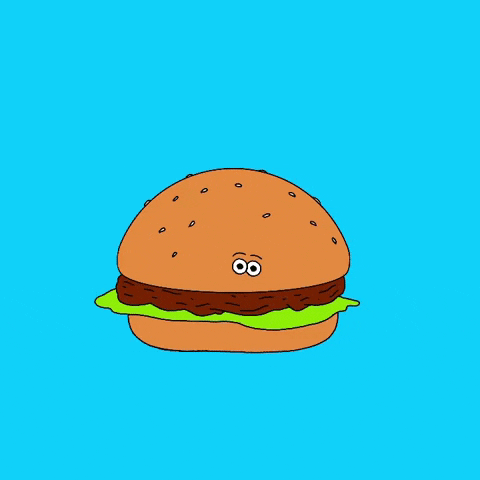 Monster Burger GIF by Margaret Bialis