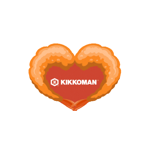 Heart Sauce Sticker by Kikkoman USA