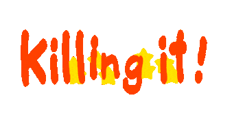 いいね Killing It Sticker