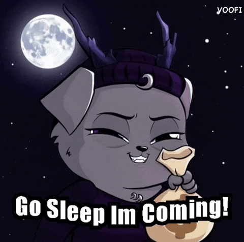 Good Night Halloween GIF