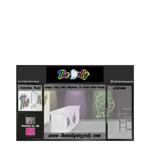 thebellydesserts Sticker
