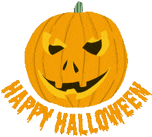 Halloween Pumpkin Sticker by Formlotse