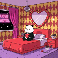 I Love You Hearts GIF by Kanpai Pandas