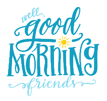 Greeting Good Morning Sticker