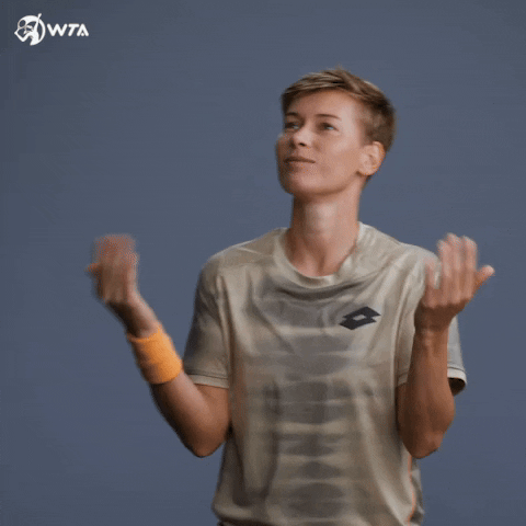 Clap Win GIF by WTA