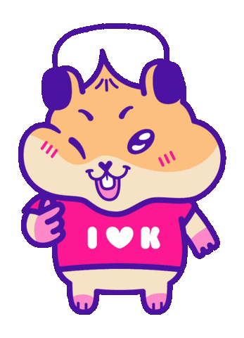 Hamster Kookoo Sticker