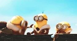 minions they are the cutest GIF