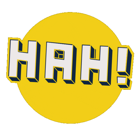 HAH comedy Sticker